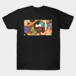 Vespiary Kayla King and Becca Hazy Illustration T-Shirt